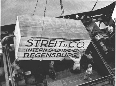 Streit+Co Regensburg Historie Container